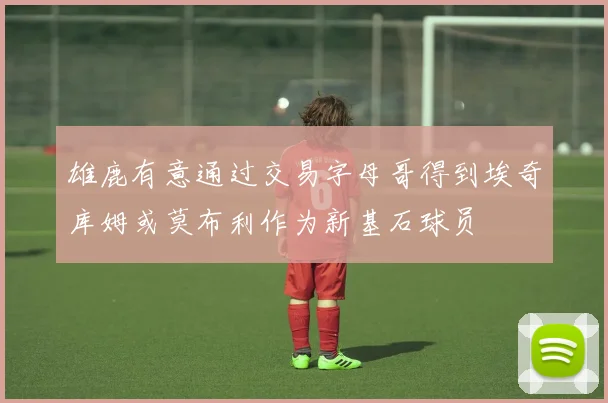 雄鹿有意通过交易字母哥得到埃奇库姆或莫布利作为新基石球员